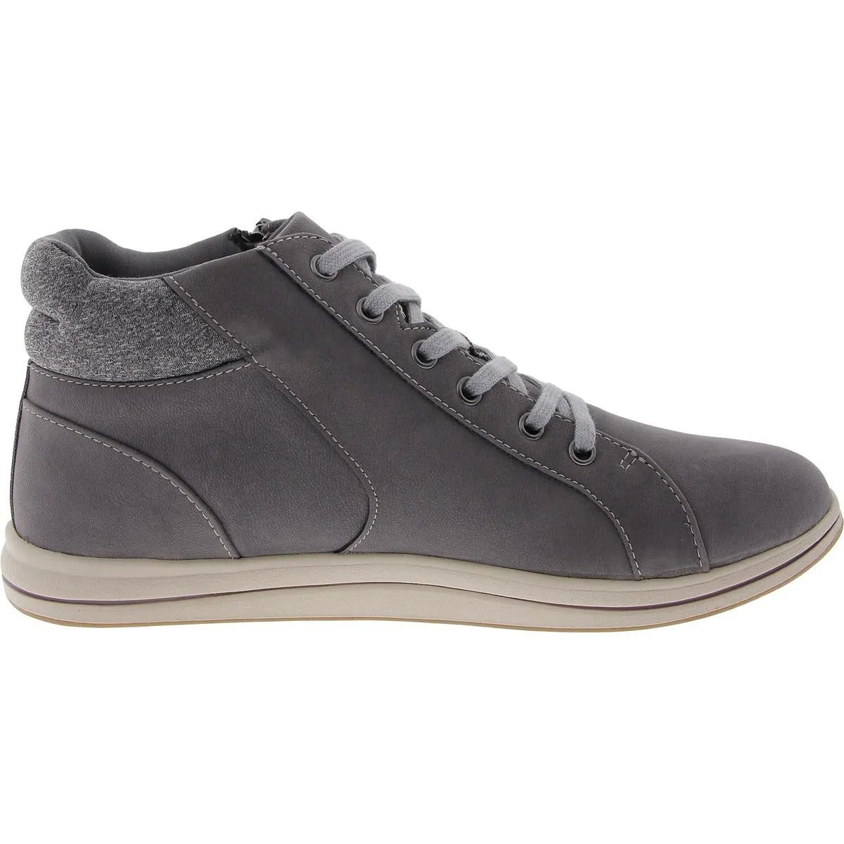 27772 Womens Zipper Manmade High-Top Sneakers