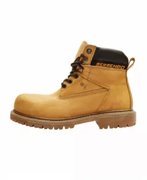 6�� Steel Toe Work Boots In Honey