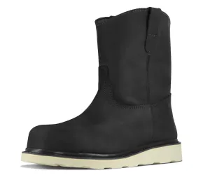 8�� Wellington Steel Toe Work Boots �C Electrical Hazard Rated 166 In Black