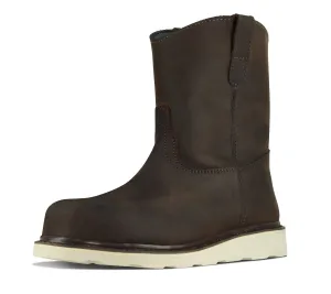 8�� Wellington Steel Toe Work Boots �C Electrical Hazard Rated 166 In Brown