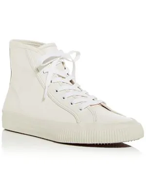 90s High Top Womens Canvas Slip On High-Top Sneakers