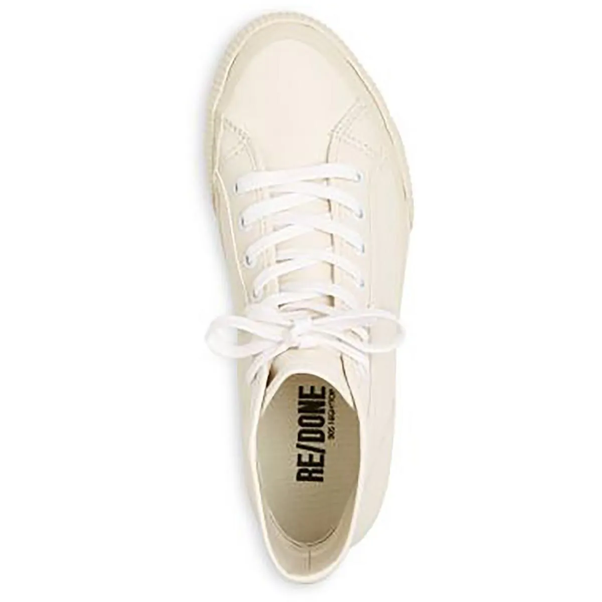 90s High Top Womens Canvas Slip On High-Top Sneakers