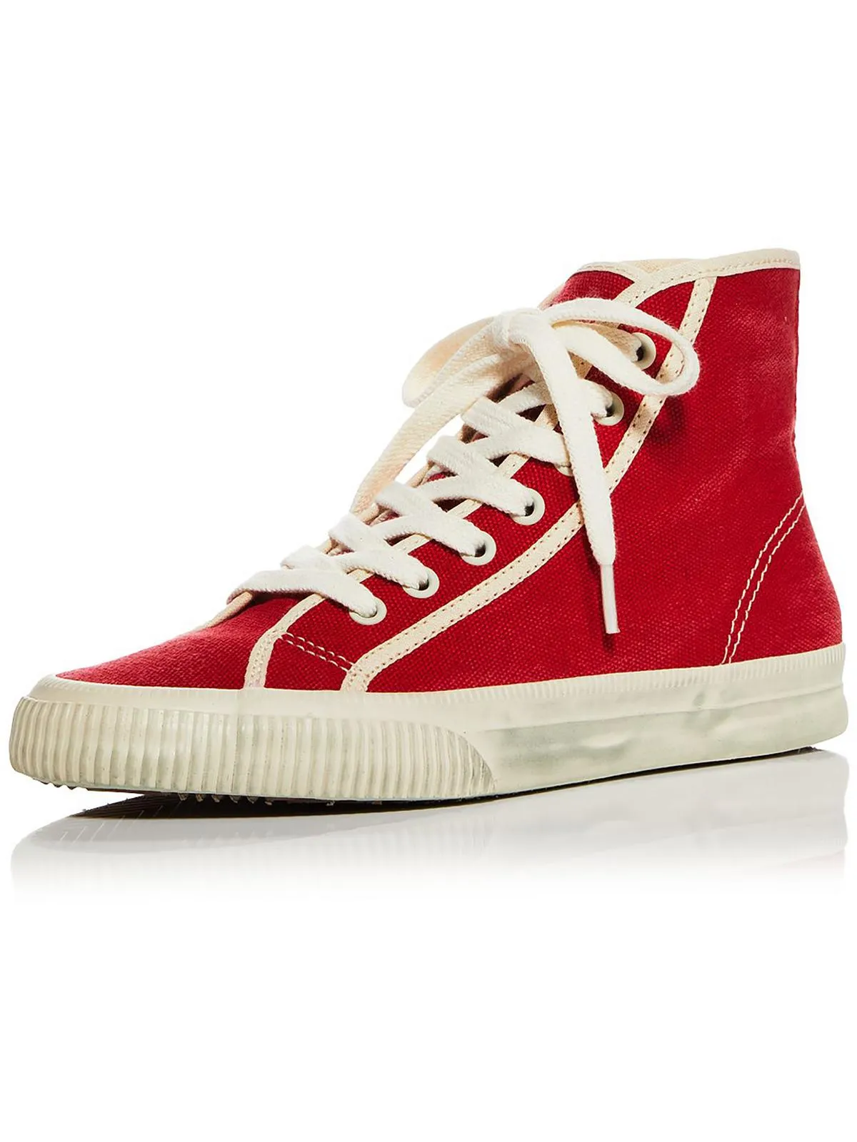 90s High Top Womens Canvas Slip On High-Top Sneakers