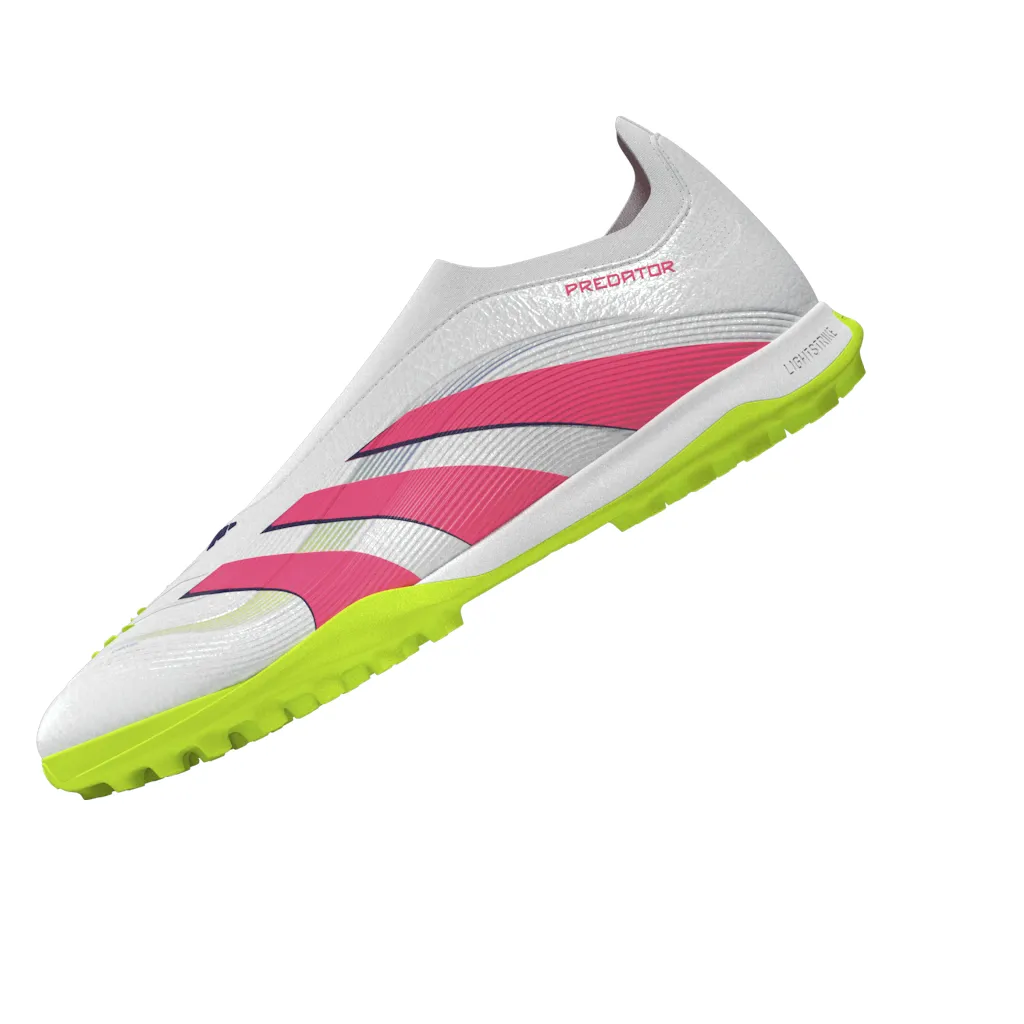 adidas Predator League LL TF Turf Soccer Shoes - FTWhite/ LucPink/ Luclem