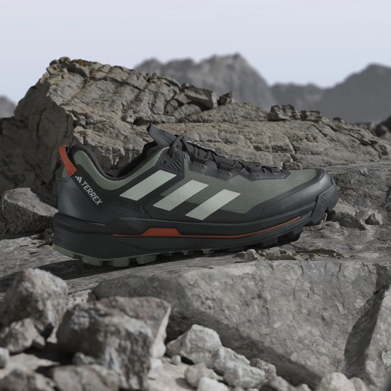 Adidas Terrex  Hiking boots Skychaser Tech Black / Green / Orange