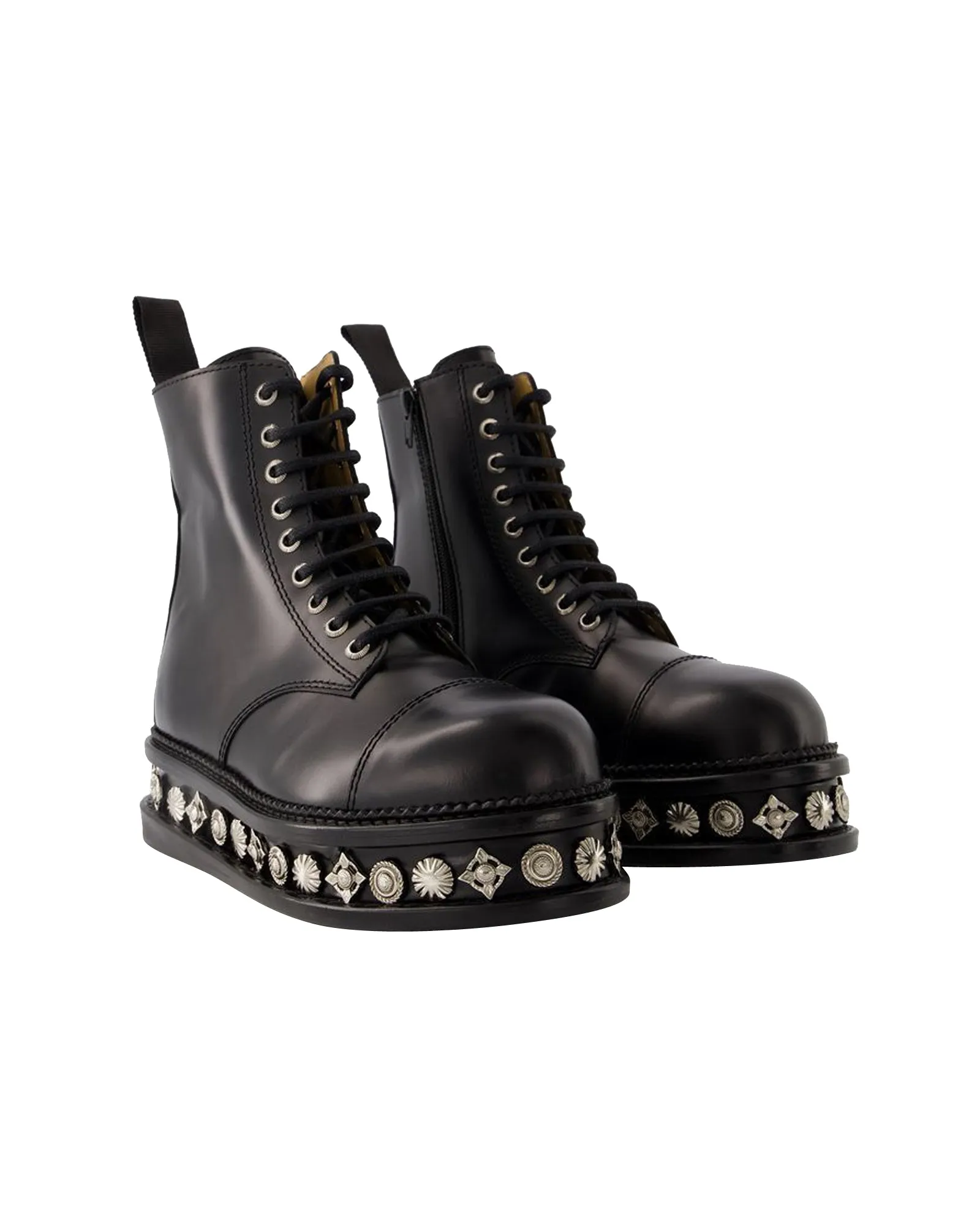 Aj1287 Boots - Toga Pulla - Leather - Black
