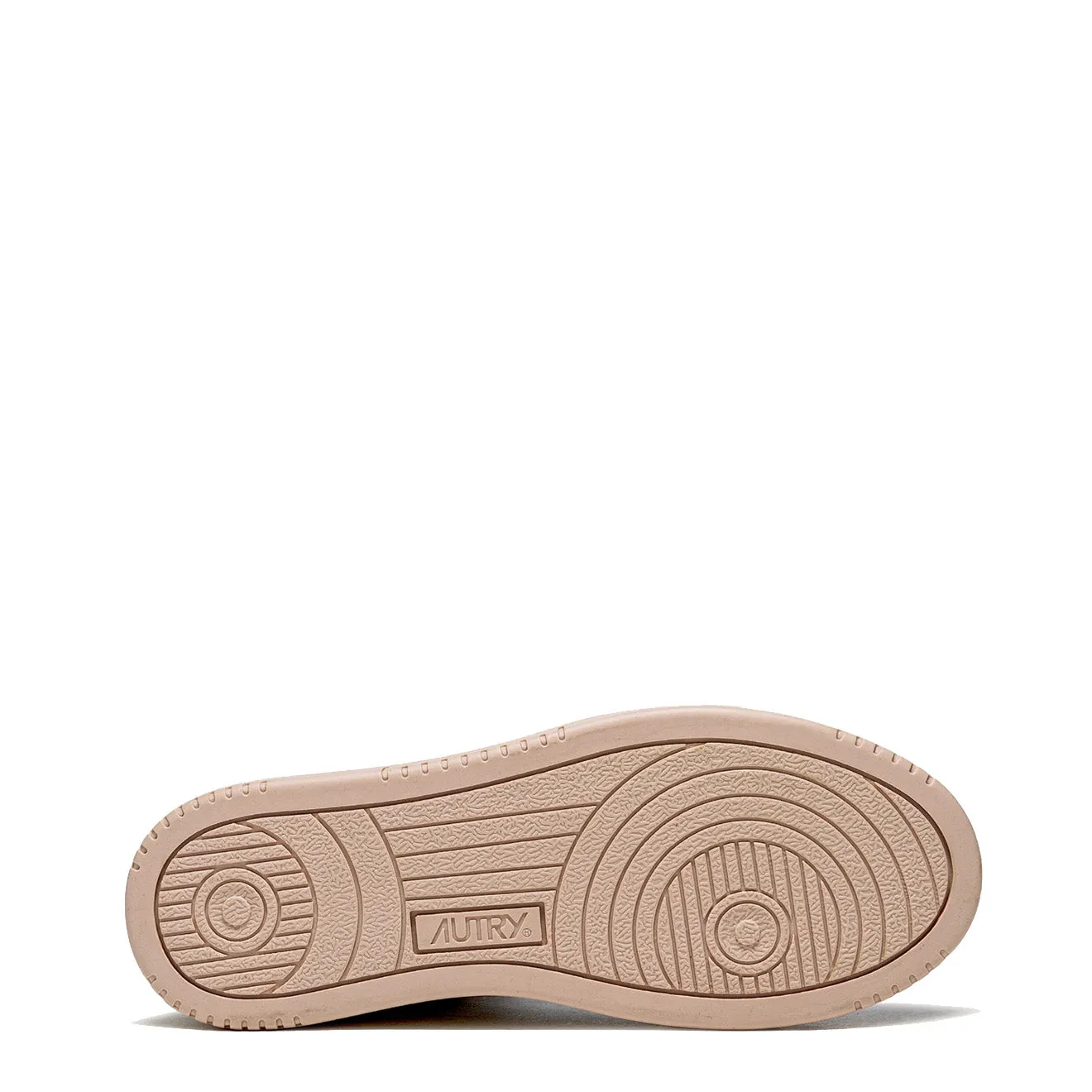 Autry Womens Medalist Mid Trainers White / Mushroom
