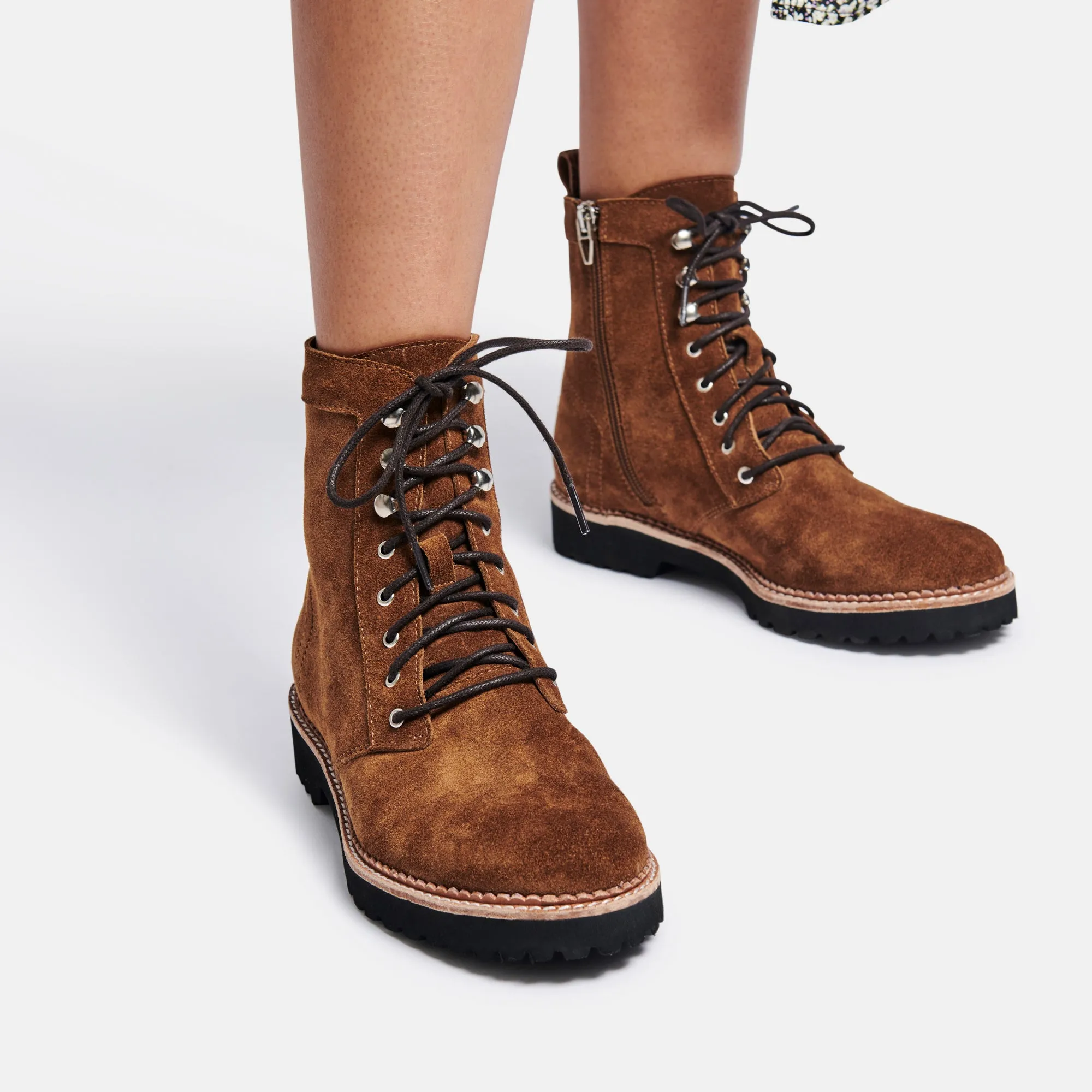 AVENA BOOTS DK BROWN SUEDE