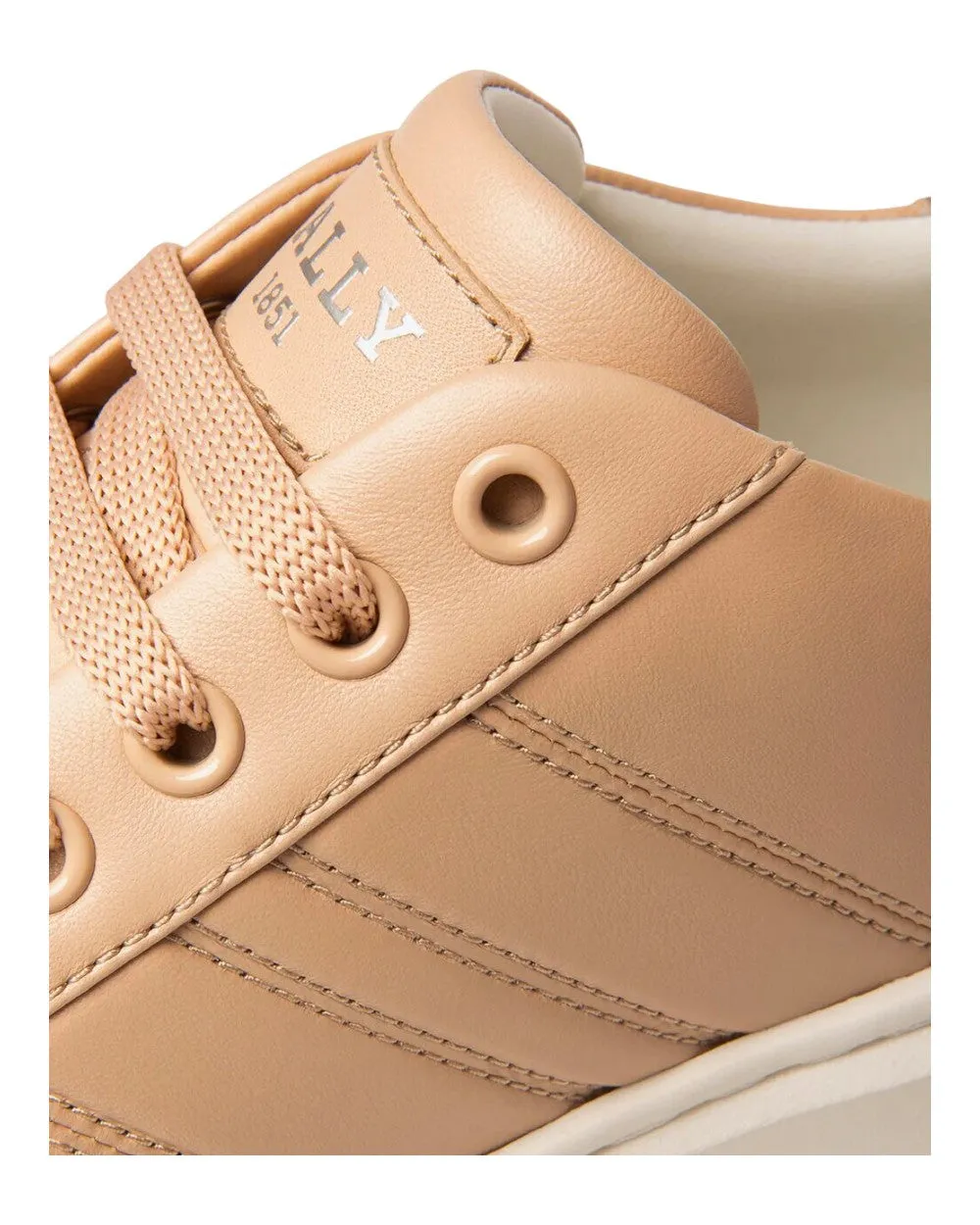 Bally Mandye 6238694 Women's Corda Calf Plain Sneakers
