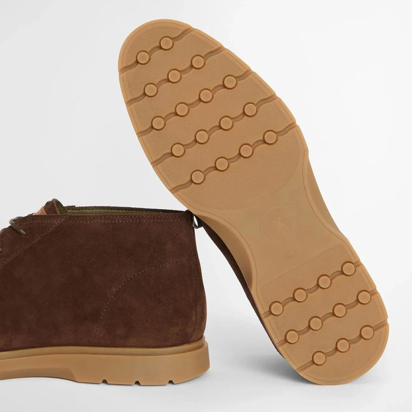 Barbour Tucker Chukka Boot Coffee Suede