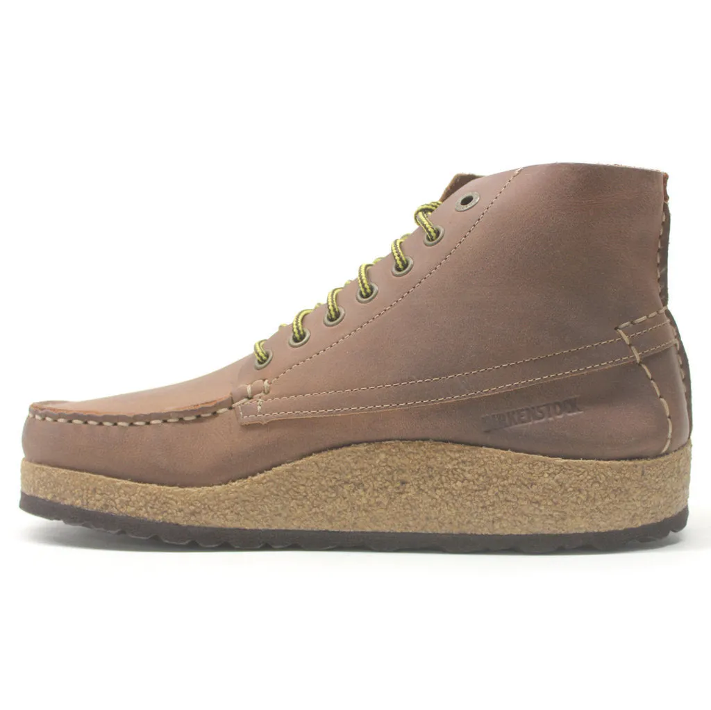 Birkenstock Marton Oiled Nubuck Leather Unisex Boots