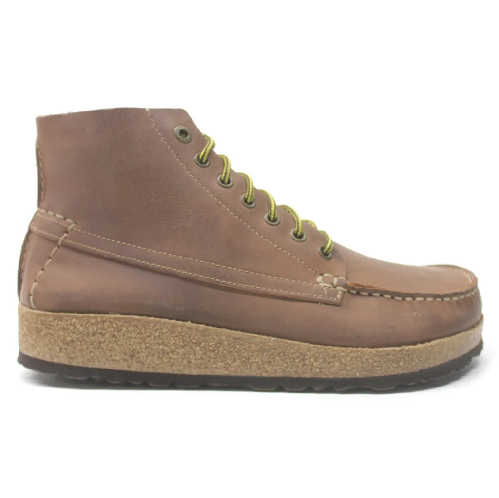 Birkenstock Marton Oiled Nubuck Leather Unisex Boots