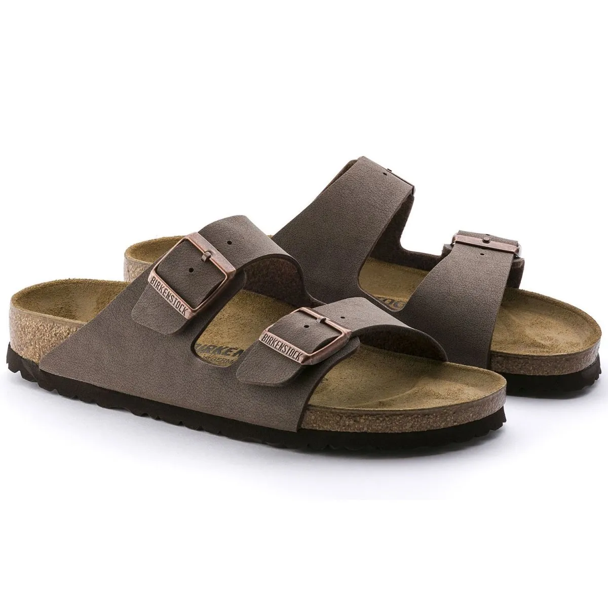 Birkenstock Men's Arizona Mocha Birko-Flor