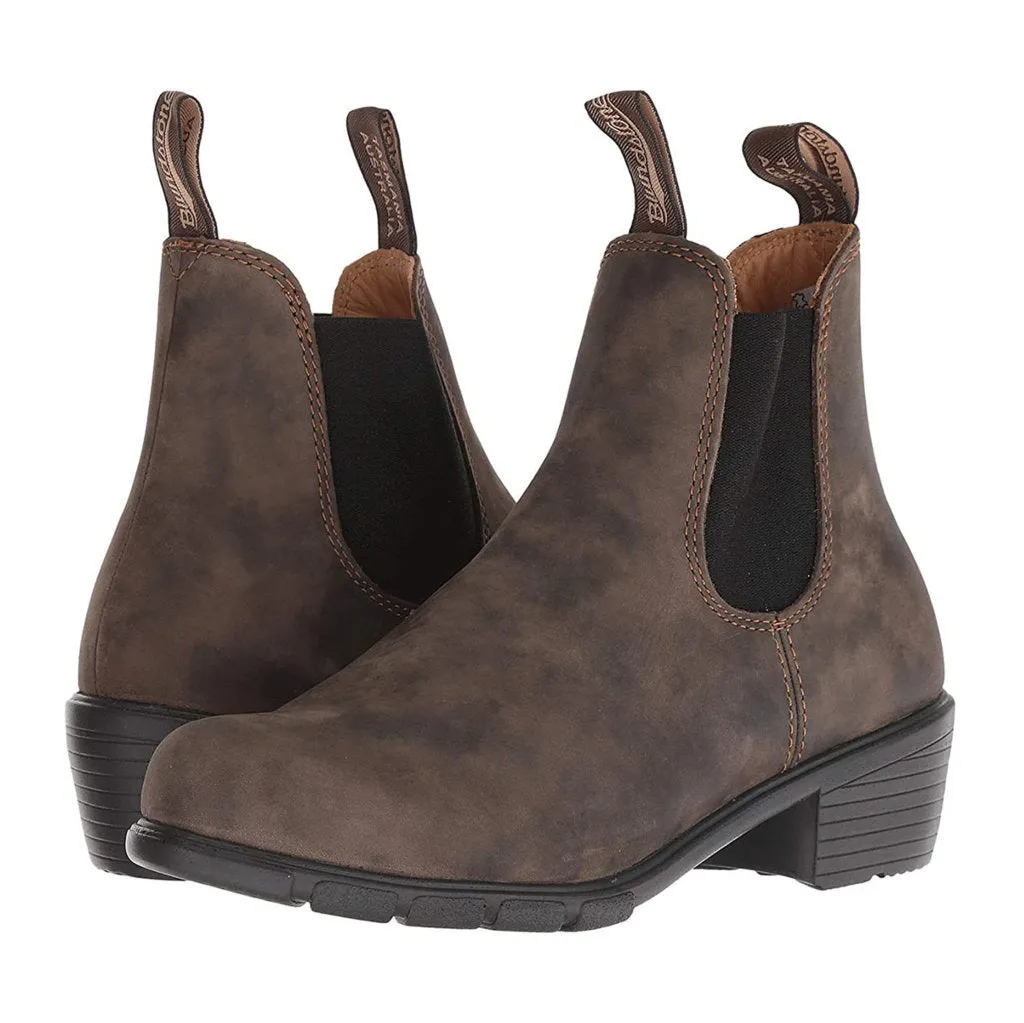 Blundstone 1677 Water-Resistant Leather Women's Heeled Chelsea Boots