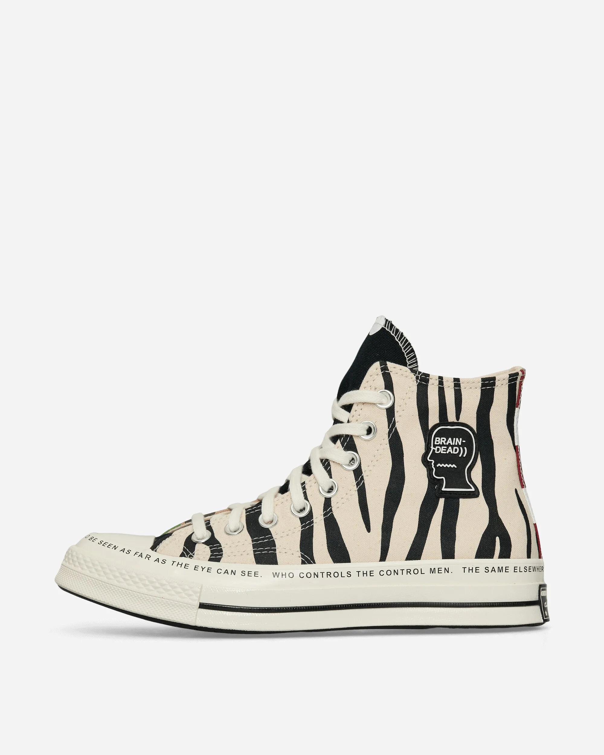 Brain Dead Chuck 70 Sneakers Egret / Black / Multi