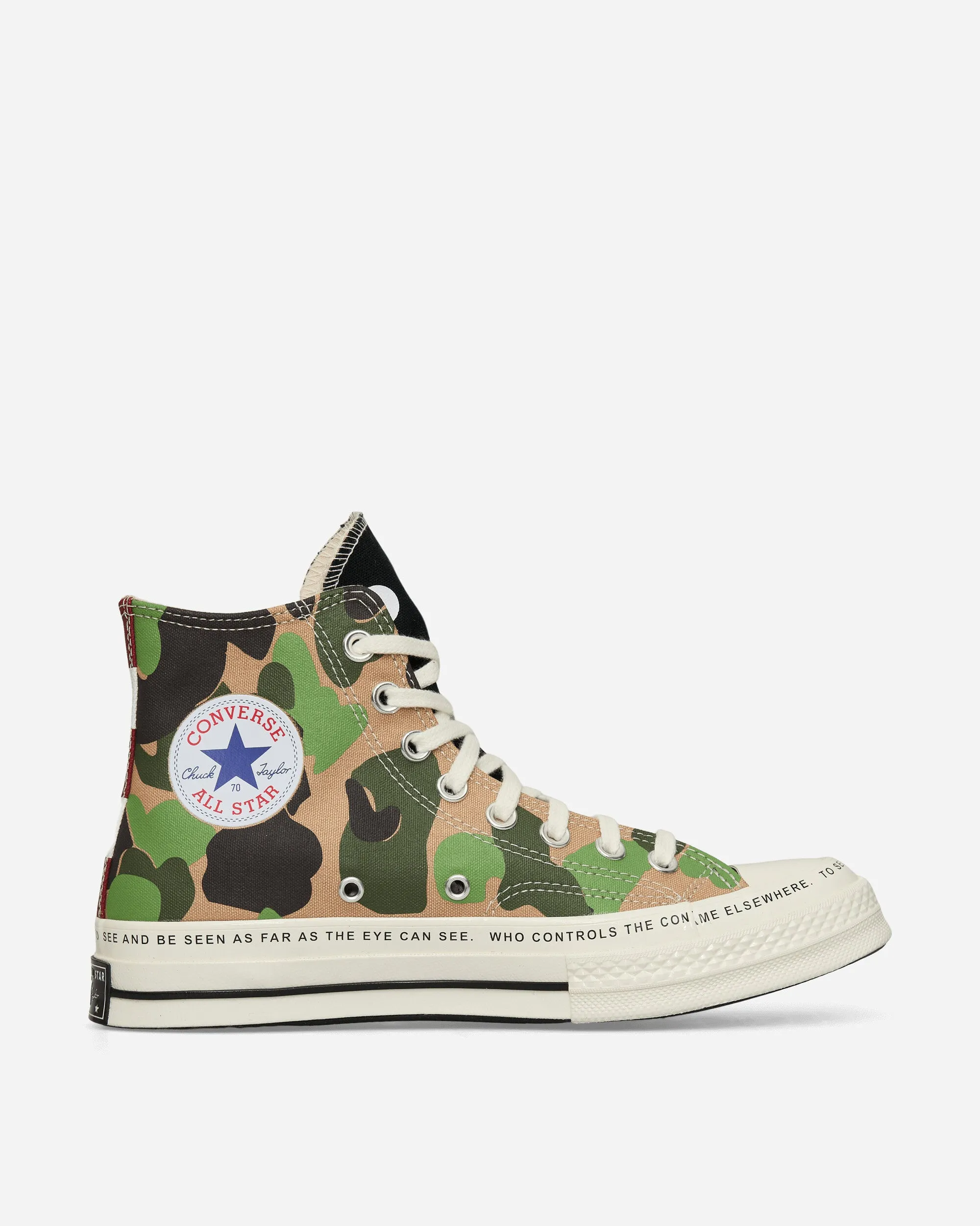 Brain Dead Chuck 70 Sneakers Egret / Black / Multi