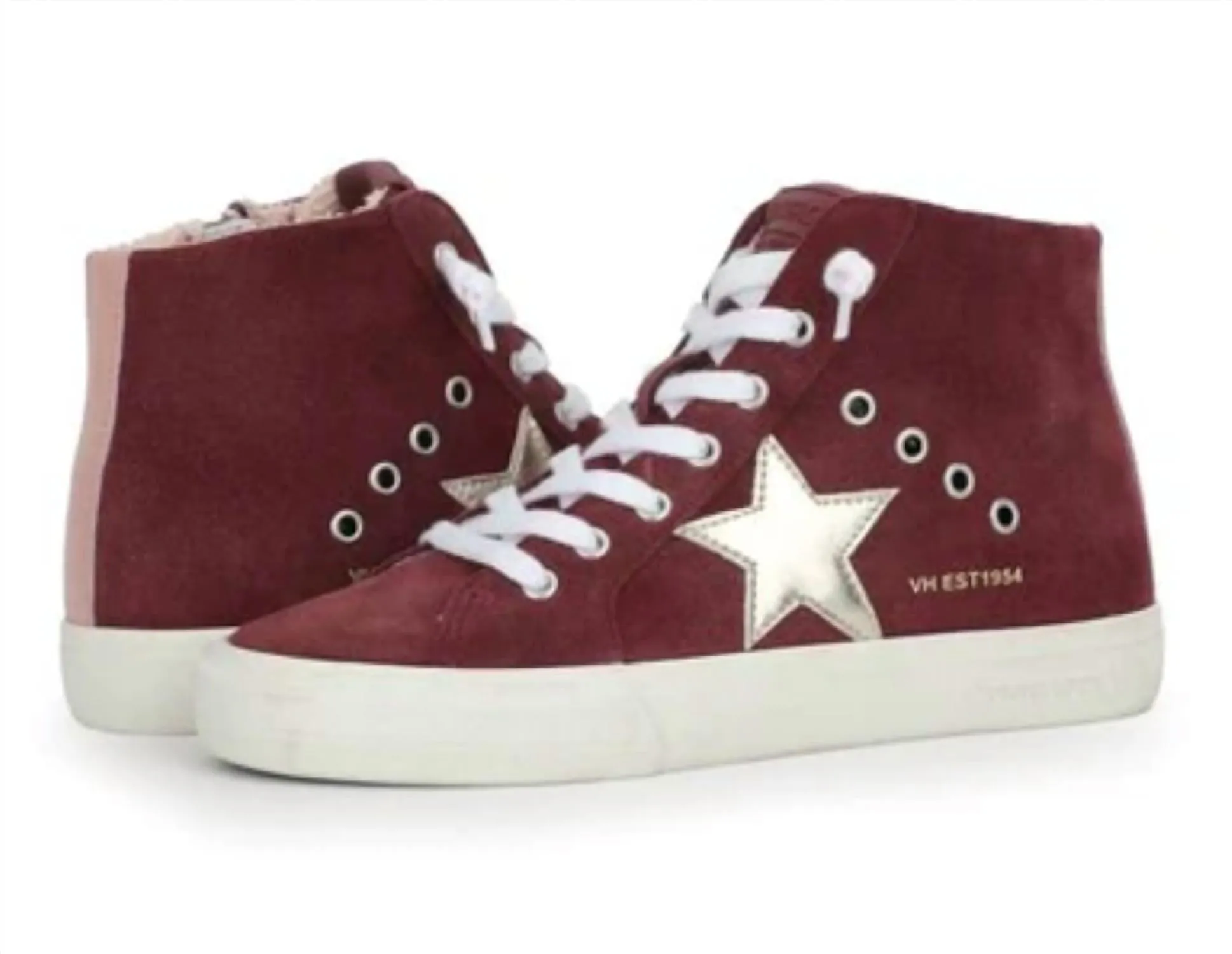 Break Out 3 High Top In Burgundy