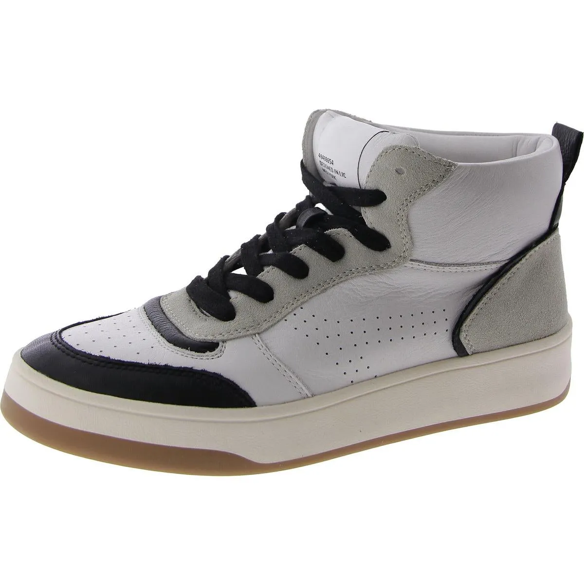 Calypso Womens Mixed media High-Top Casual And Fashion Sneakers