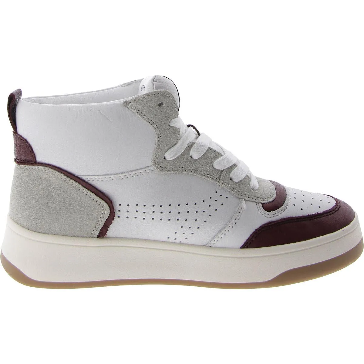 Calypso Womens Mixed media High-Top Casual And Fashion Sneakers