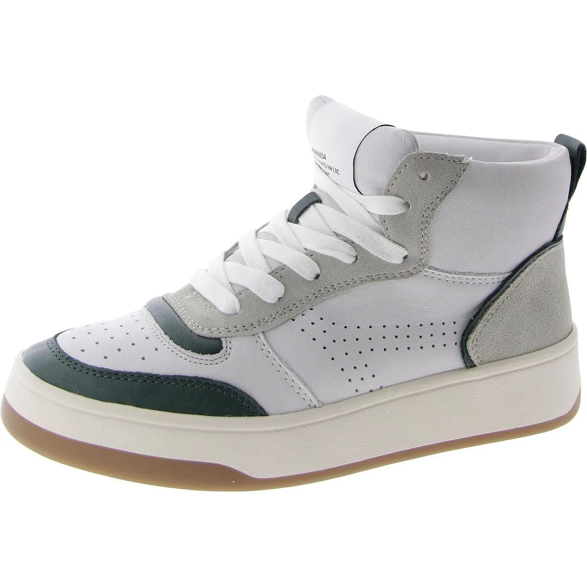 Calypso Womens Mixed media High-Top Casual And Fashion Sneakers