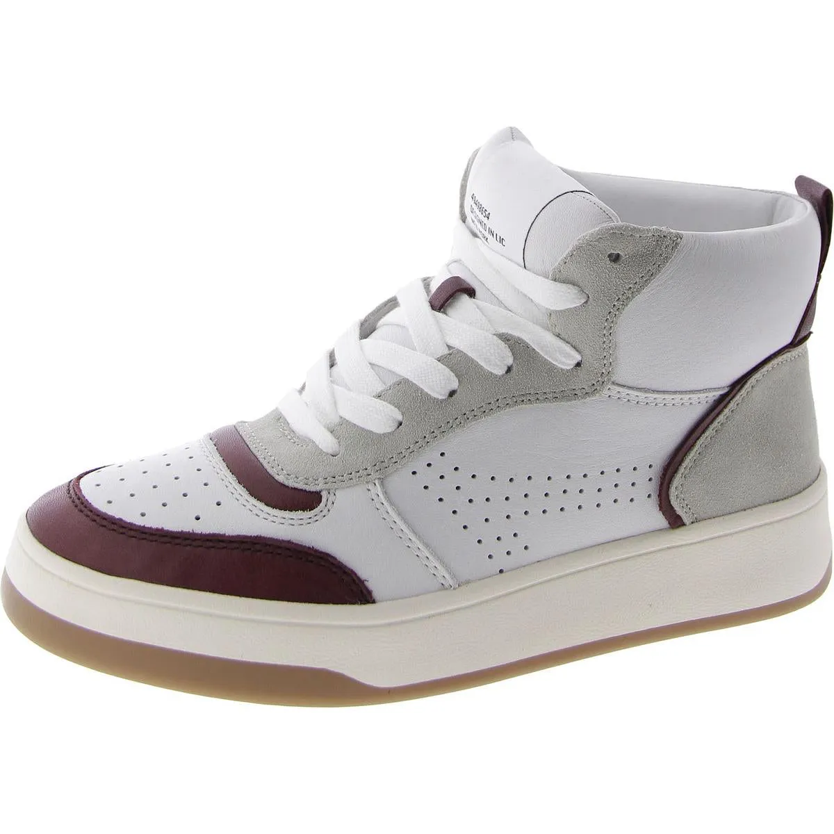 Calypso Womens Mixed media High-Top Casual And Fashion Sneakers