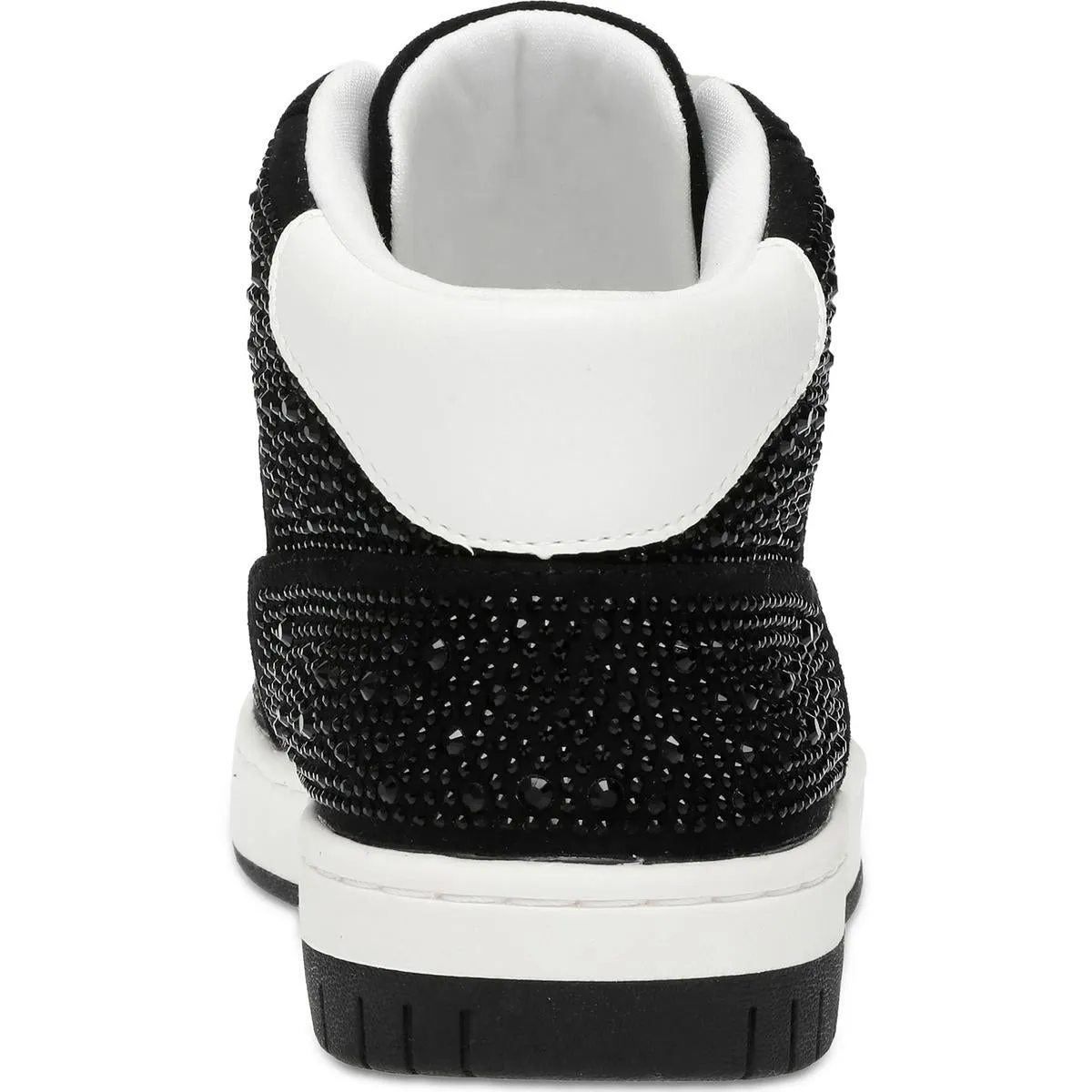 Camelott Womens Embellished Faux Leather High-Top Sneakers