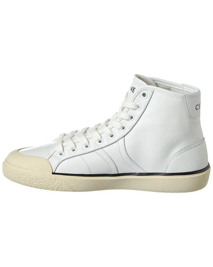 CELINE AS-01 Low Lace Alan Leather Sneaker