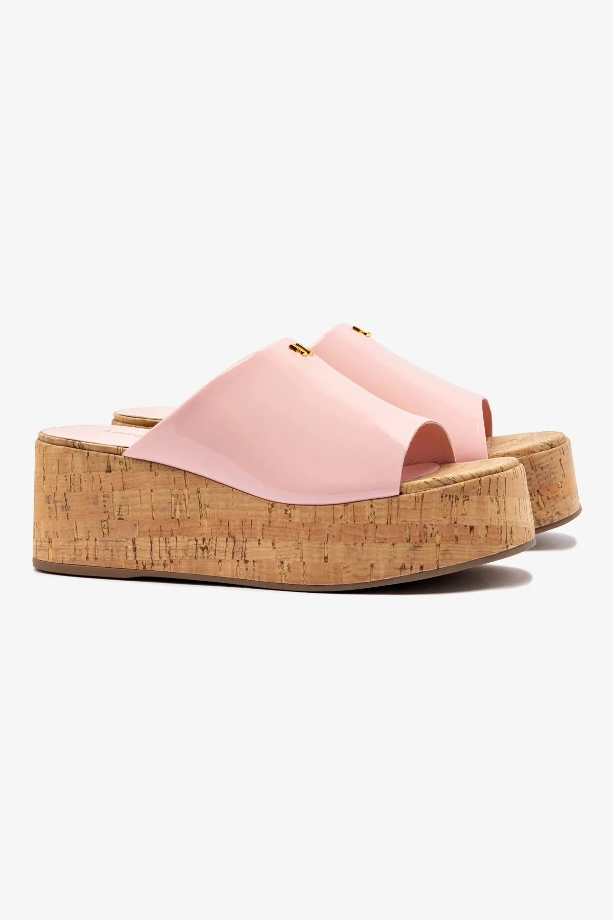 Charli Mule In Tulip Leather