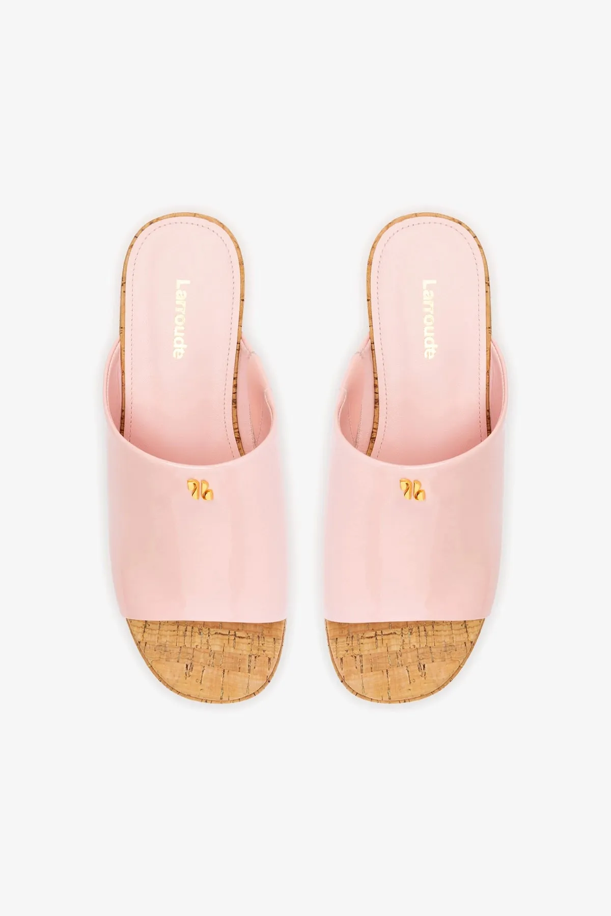 Charli Mule In Tulip Leather