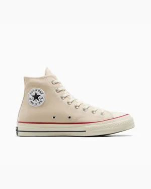 Chuck 70 High Top Shoe - Parchment/Garnet/Egret