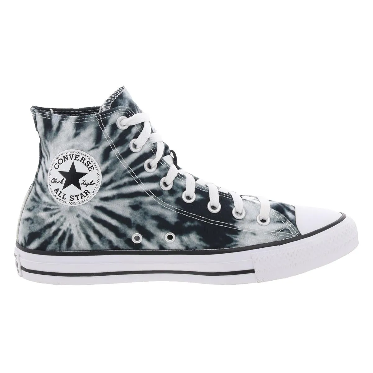CHUCK TAYLOR ALL STAR Mens Cushioned Footbed Canvas High-Top Sneakers