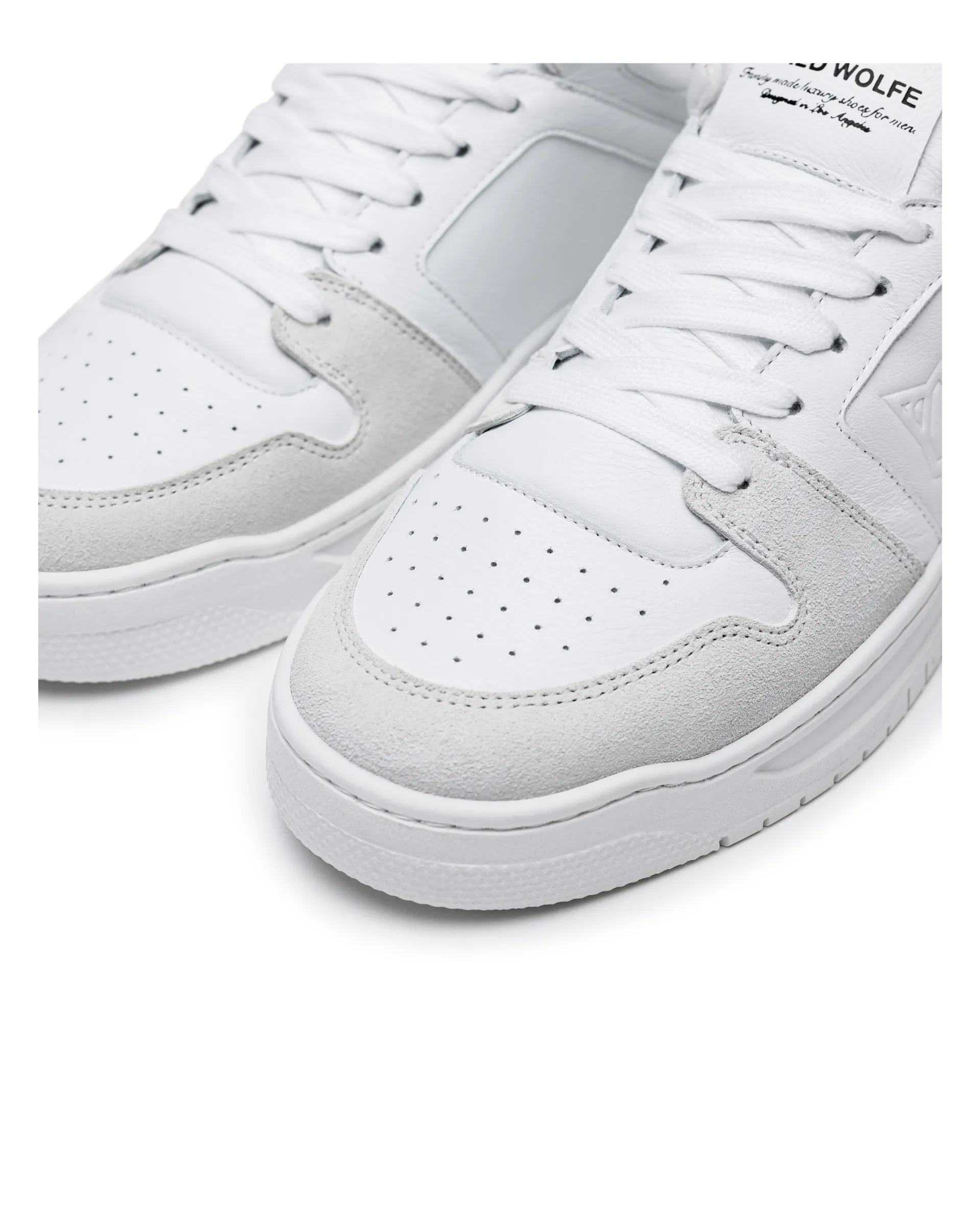CM-01 White Leather
