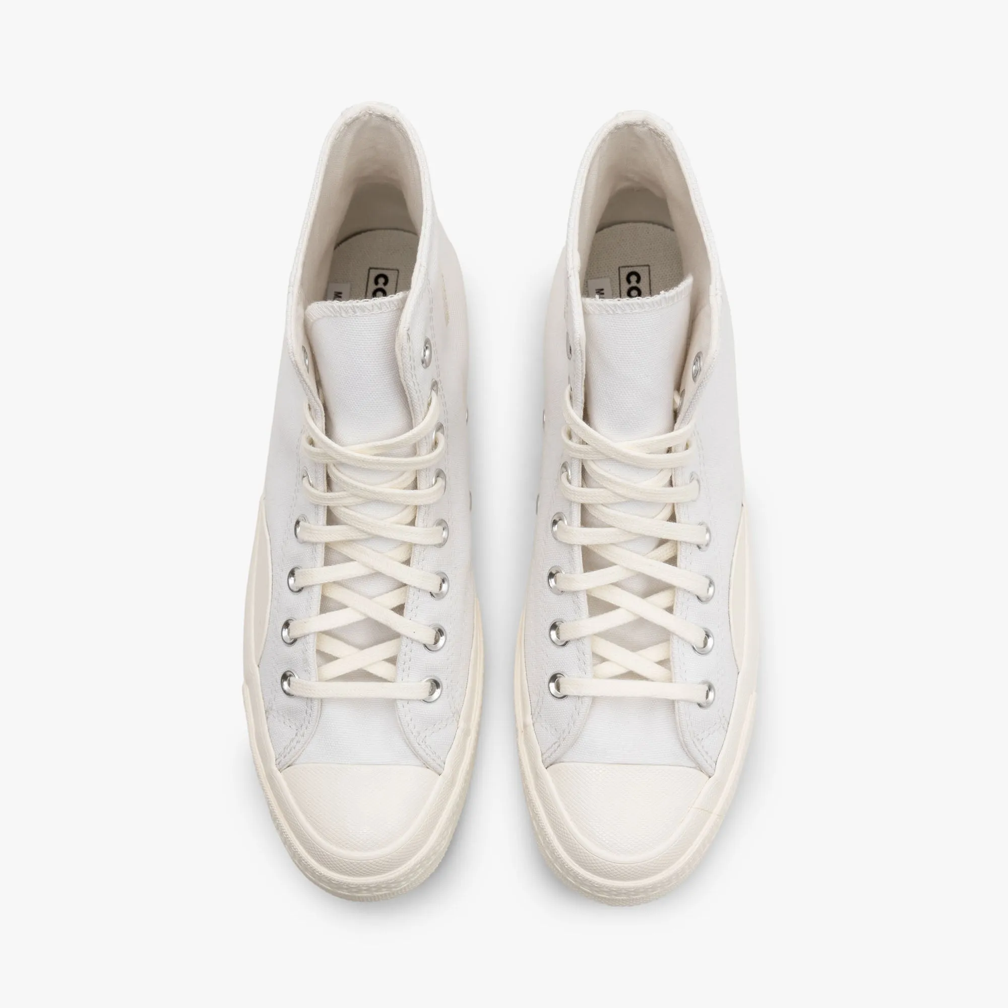 Converse Chuck 70 Textured Hi / White / Vintage White - Egret