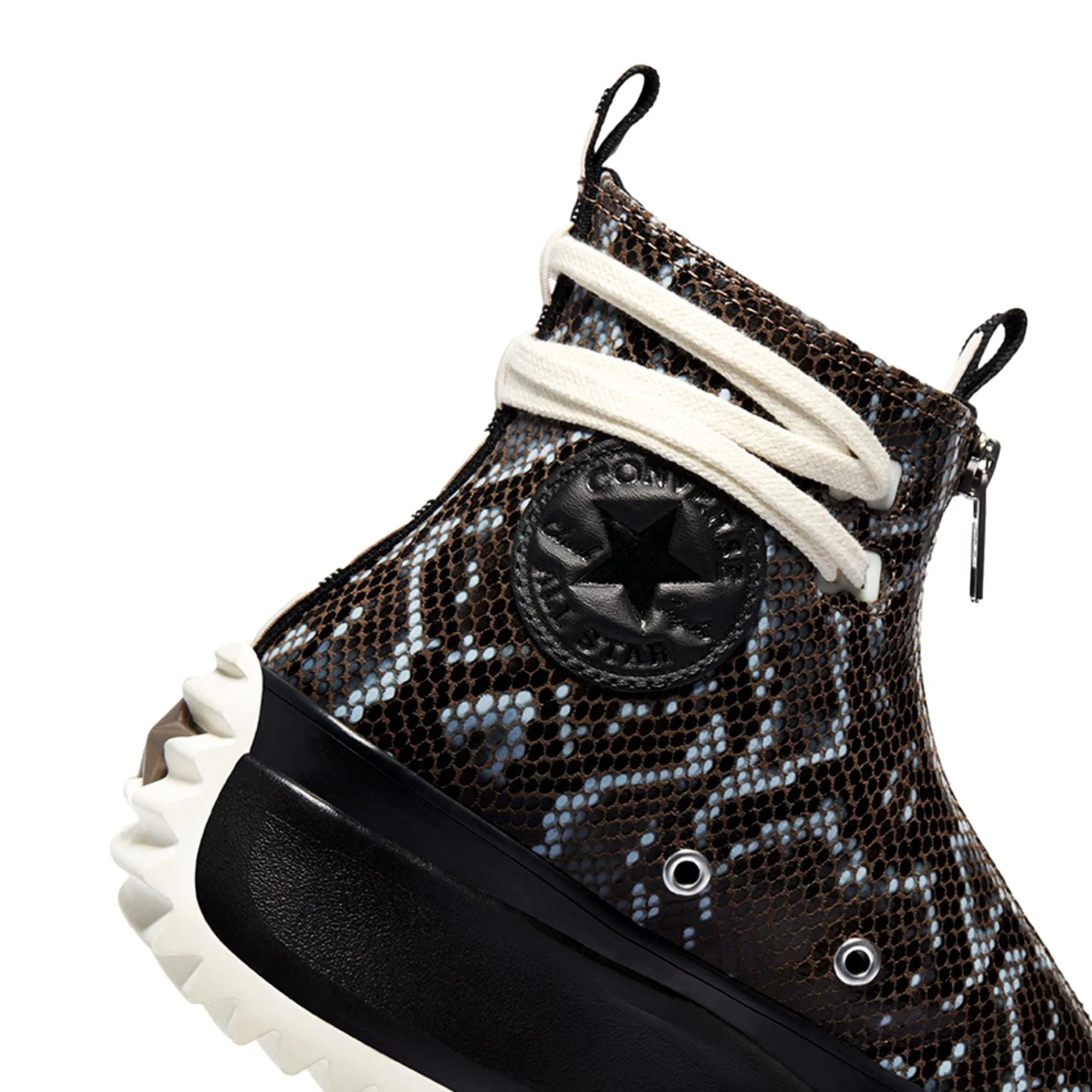 Converse Run Star Hike HI Engine Smoke/Black-Egret  170057C Men's