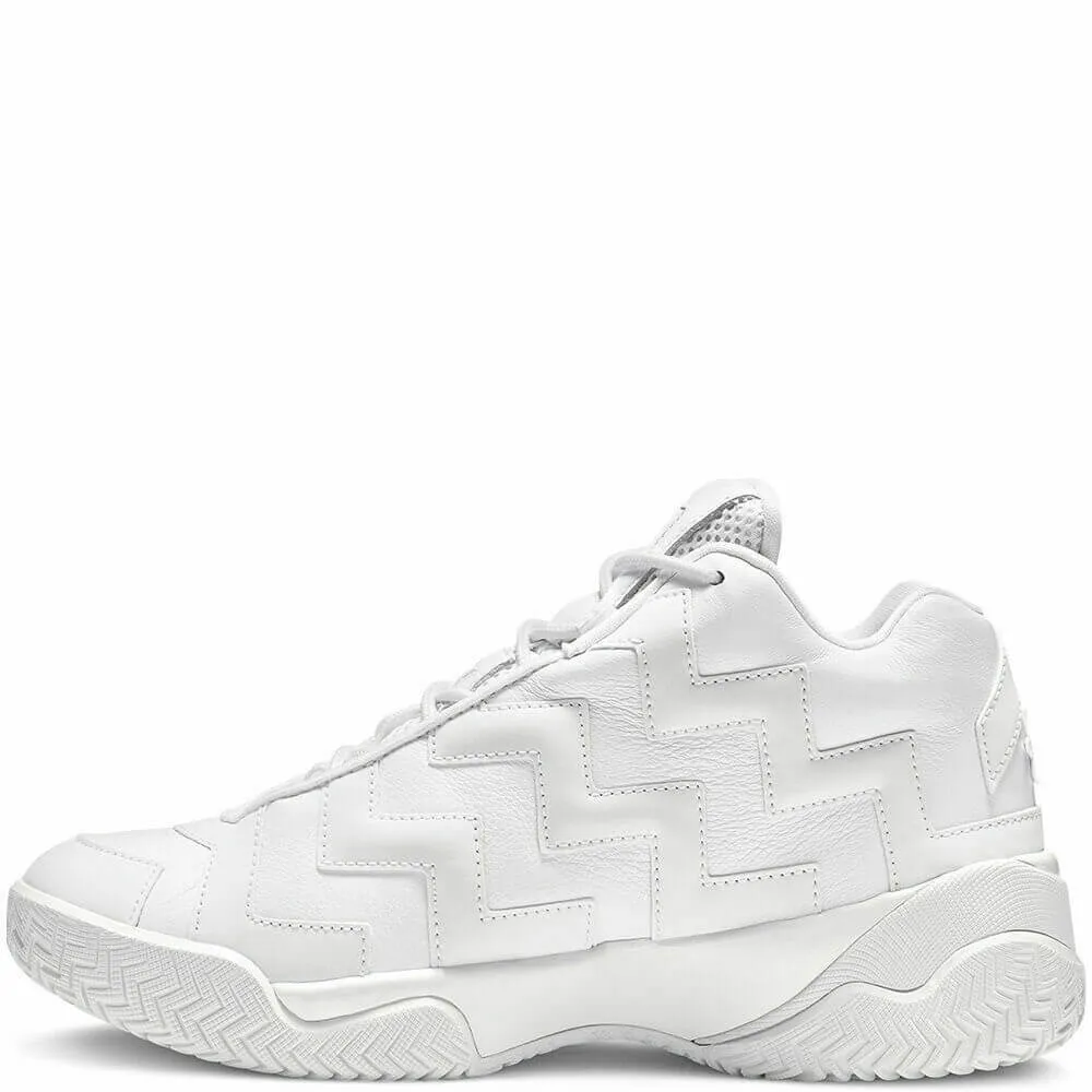 Converse Voltage Mid Ladies Triple White Leather High Top Sneakers