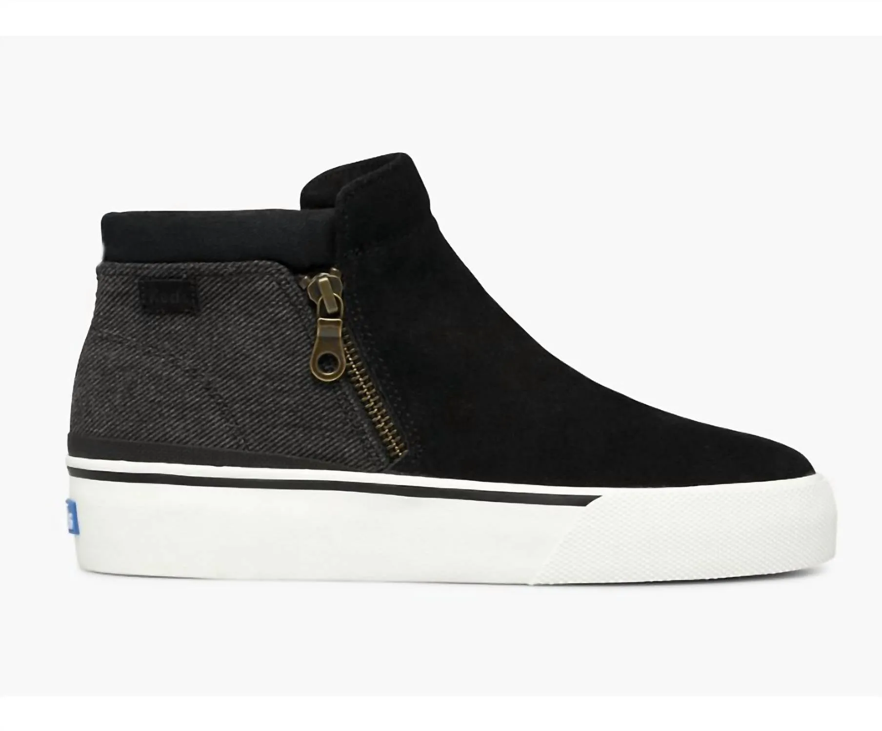 Cooper Zip Bootie In Black
