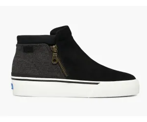 Cooper Zip Bootie In Black