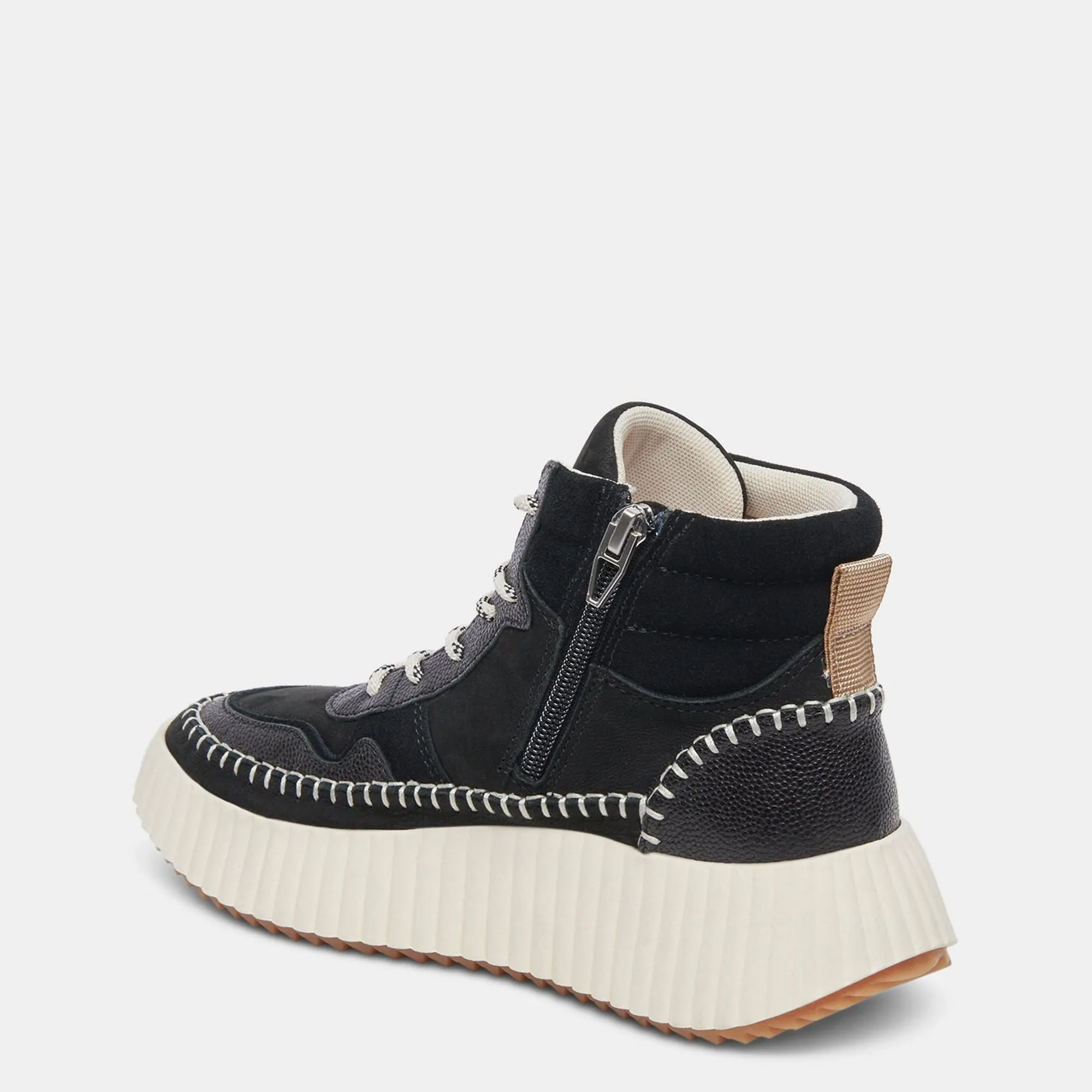 DALEY SNEAKERS BLACK MULTI SUEDE