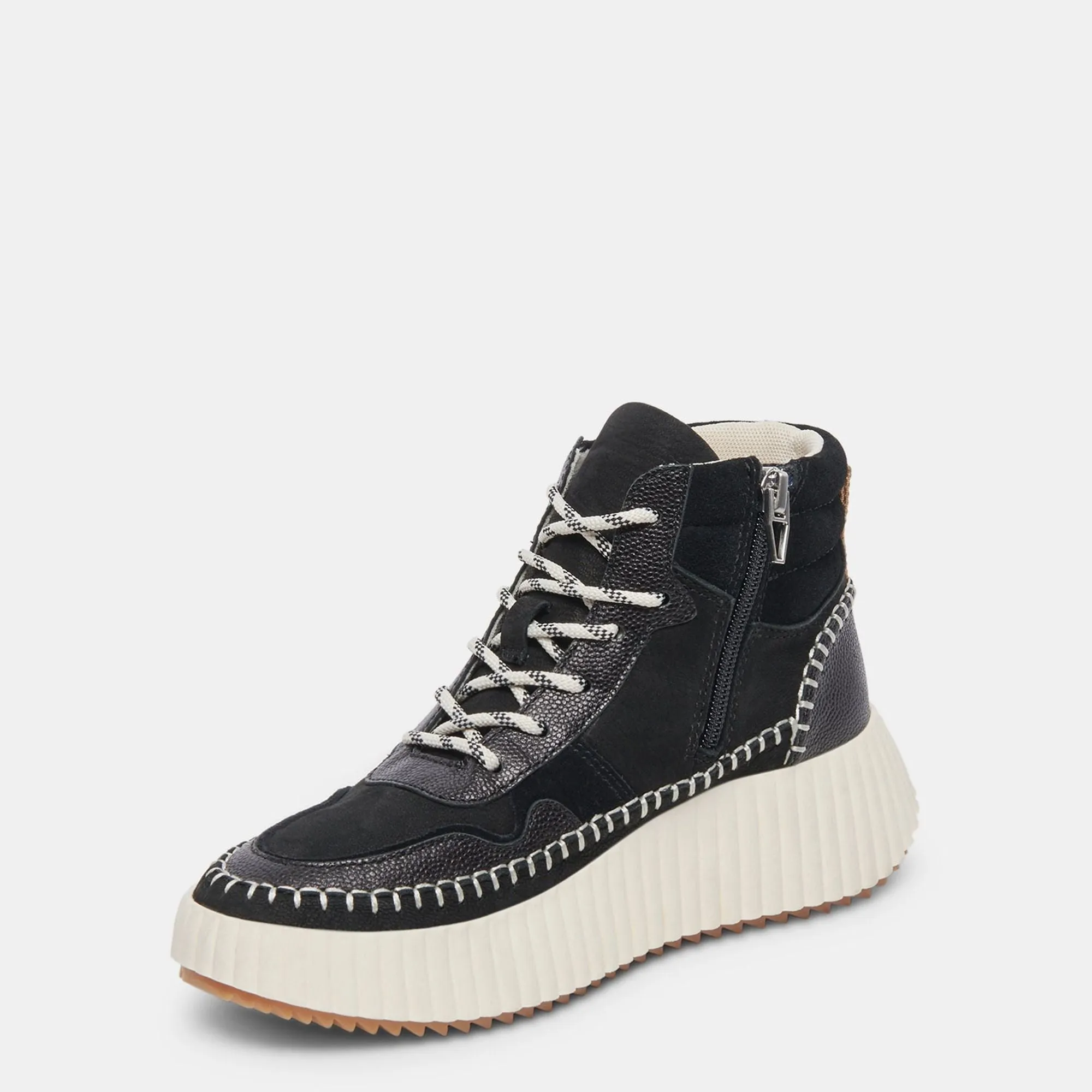 DALEY SNEAKERS BLACK MULTI SUEDE