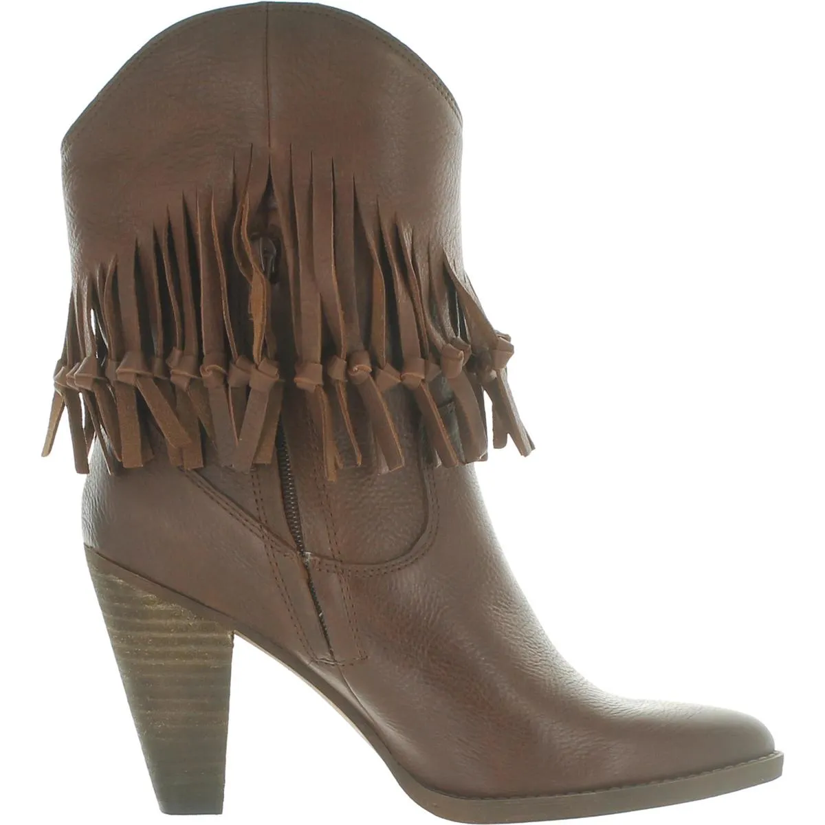 Donna Womens Leather Pointed Toe Cowboy, Western Boots