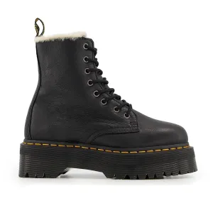 Dr. Martens Jadon Fl Pisa Leather Unisex Ankle Platform Boots