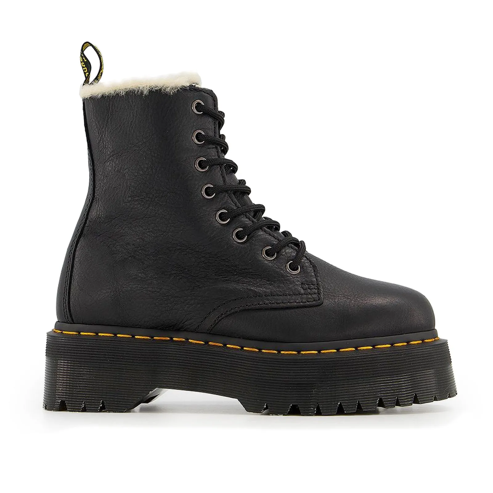Dr. Martens Jadon Fl Pisa Leather Unisex Ankle Platform Boots