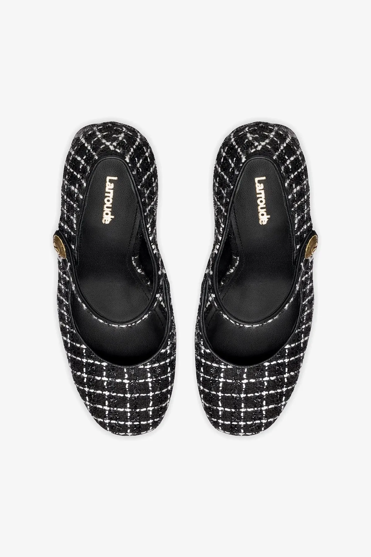 Emma Pump In Black Tweed