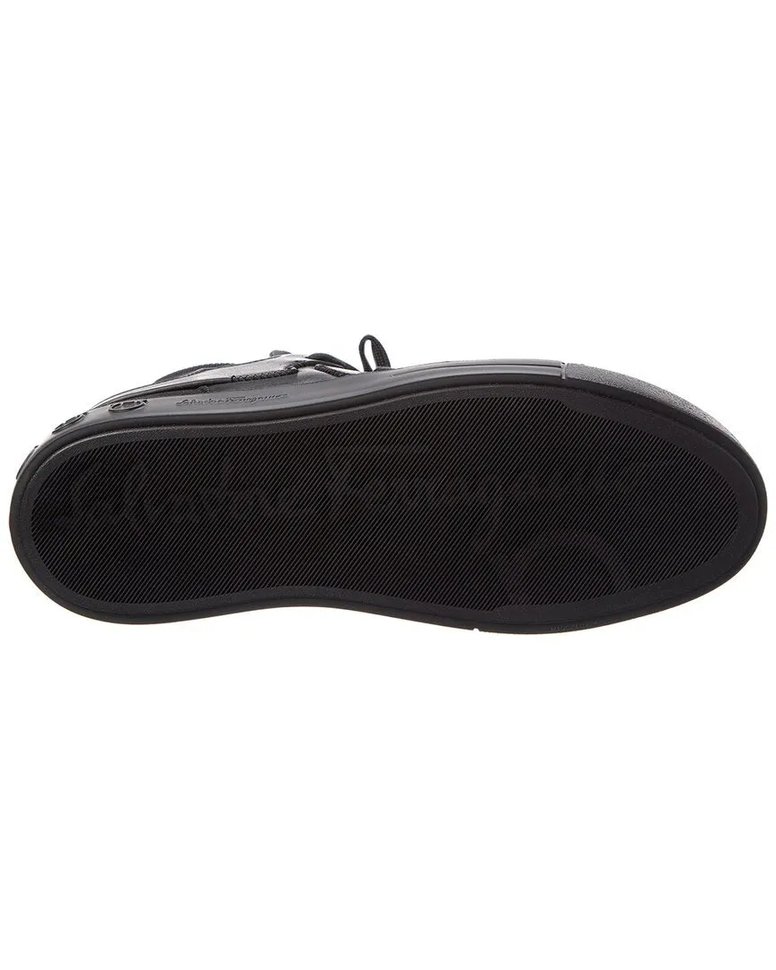 Ferragamo Neely Leather Sneaker