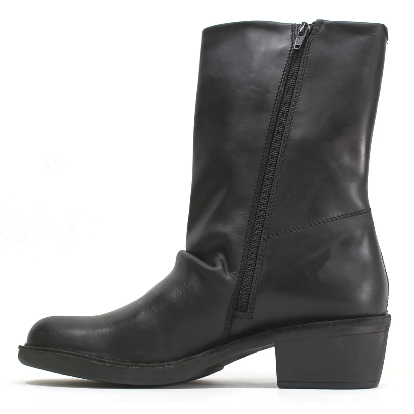 Fly London Mecy092Fly Rug Oiled Suede Women's Zip Up Mid-Calf Boots