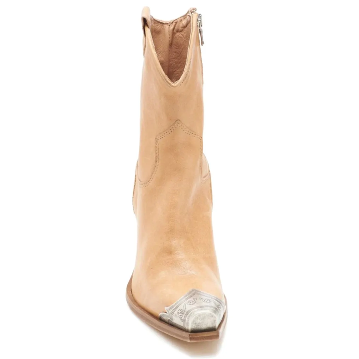 Free People Women's Brayden Western Camel Leather