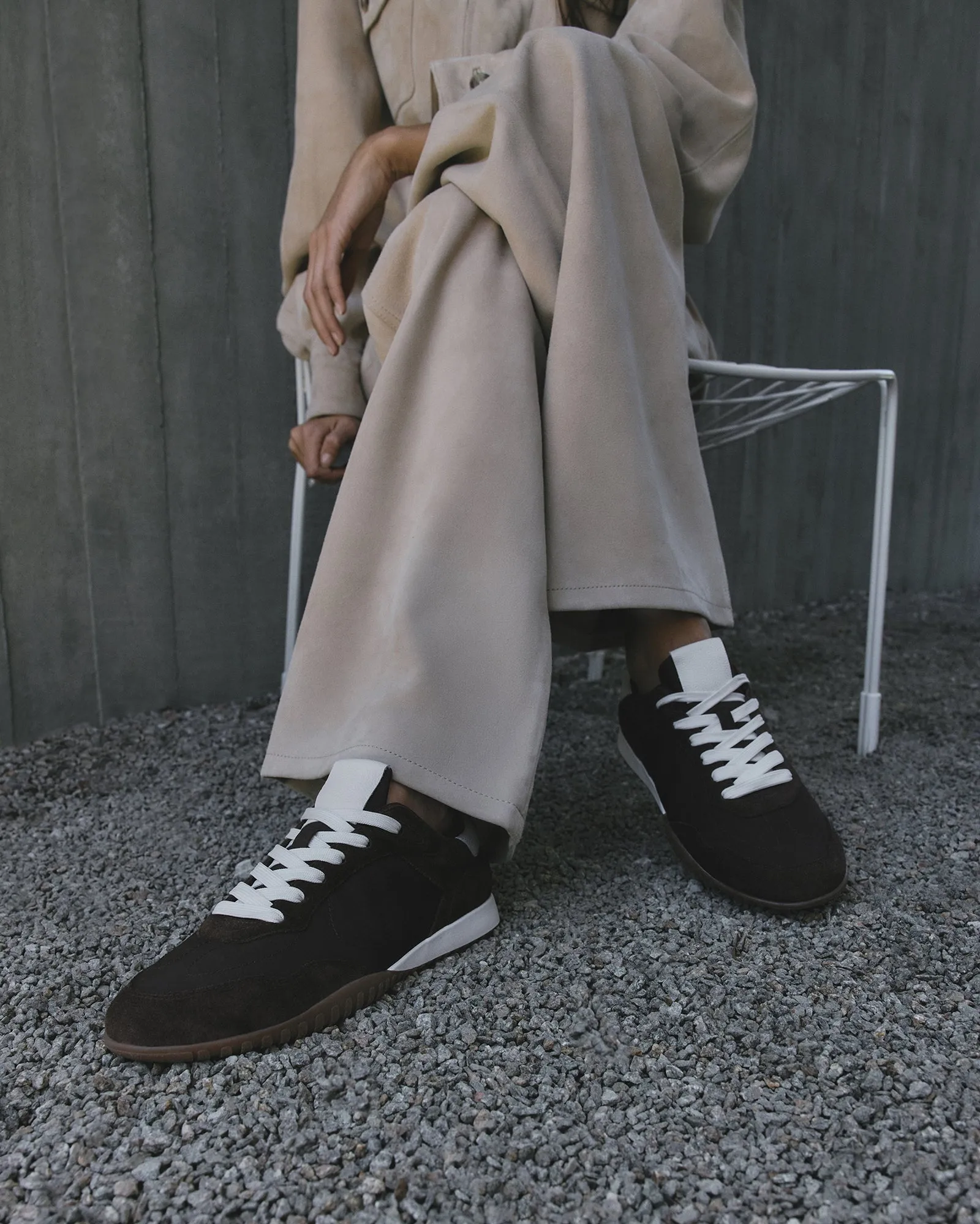 GRETA SNEAKERS CHOCOLATE MULTI