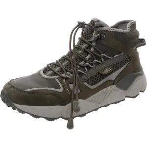 Gripper Womens Water Resistant Nubuck High-Top Sneakers