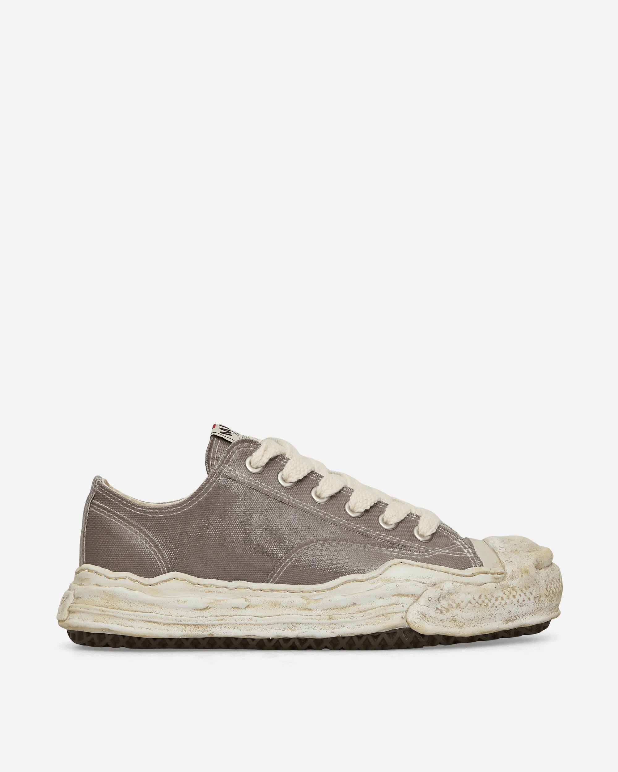 Hank OG Sole Silicon Coating Canvas Low Sneakers Gray