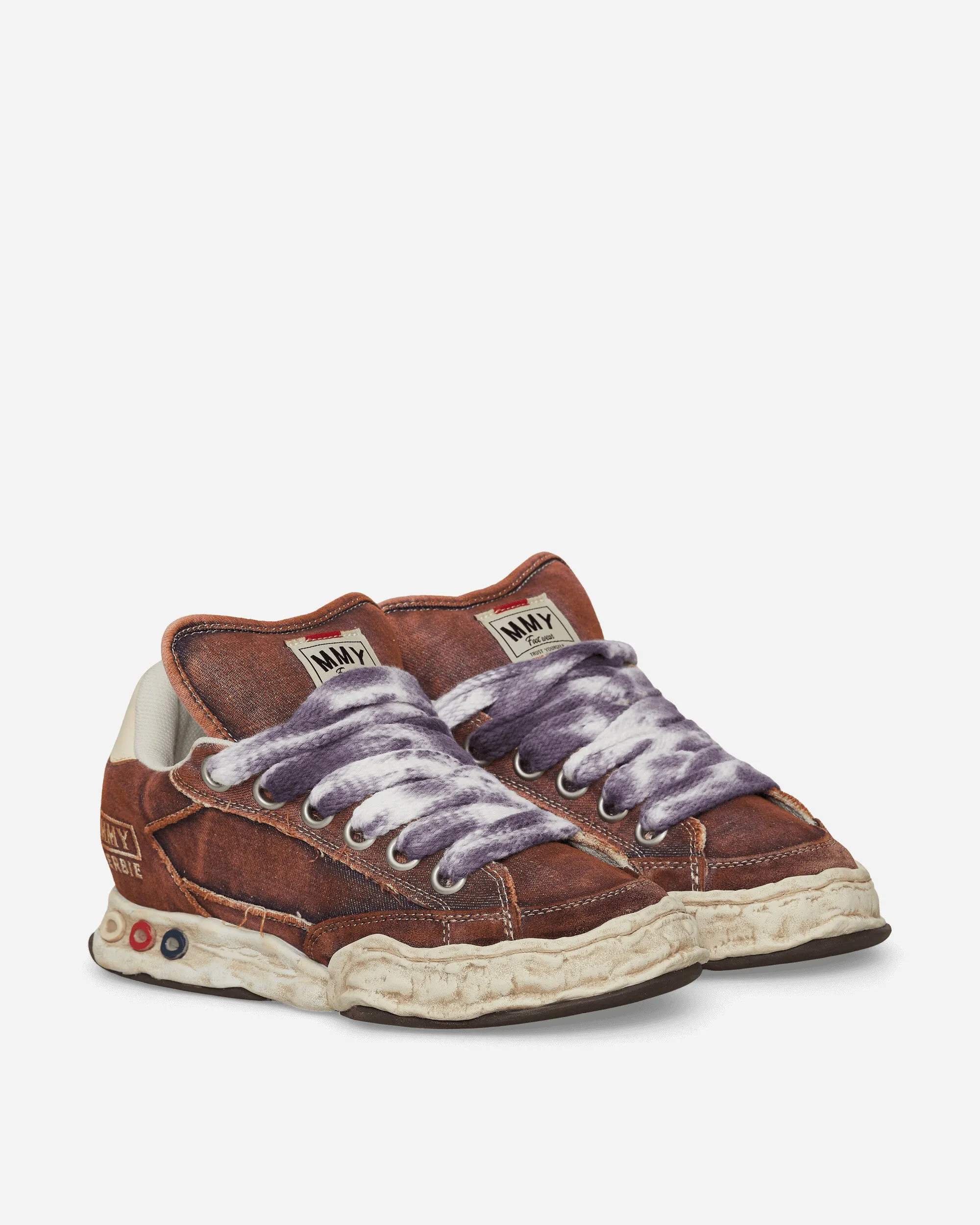 Herbie OG Sole Puffer Canvas Low Sneakers Purple